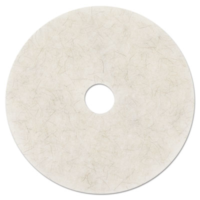 MMM18210 3m/commercial Tape Div. Ultra High-Speed Natural Blend Floor Burnishing Pads 3300 20in Dia White 5/CT